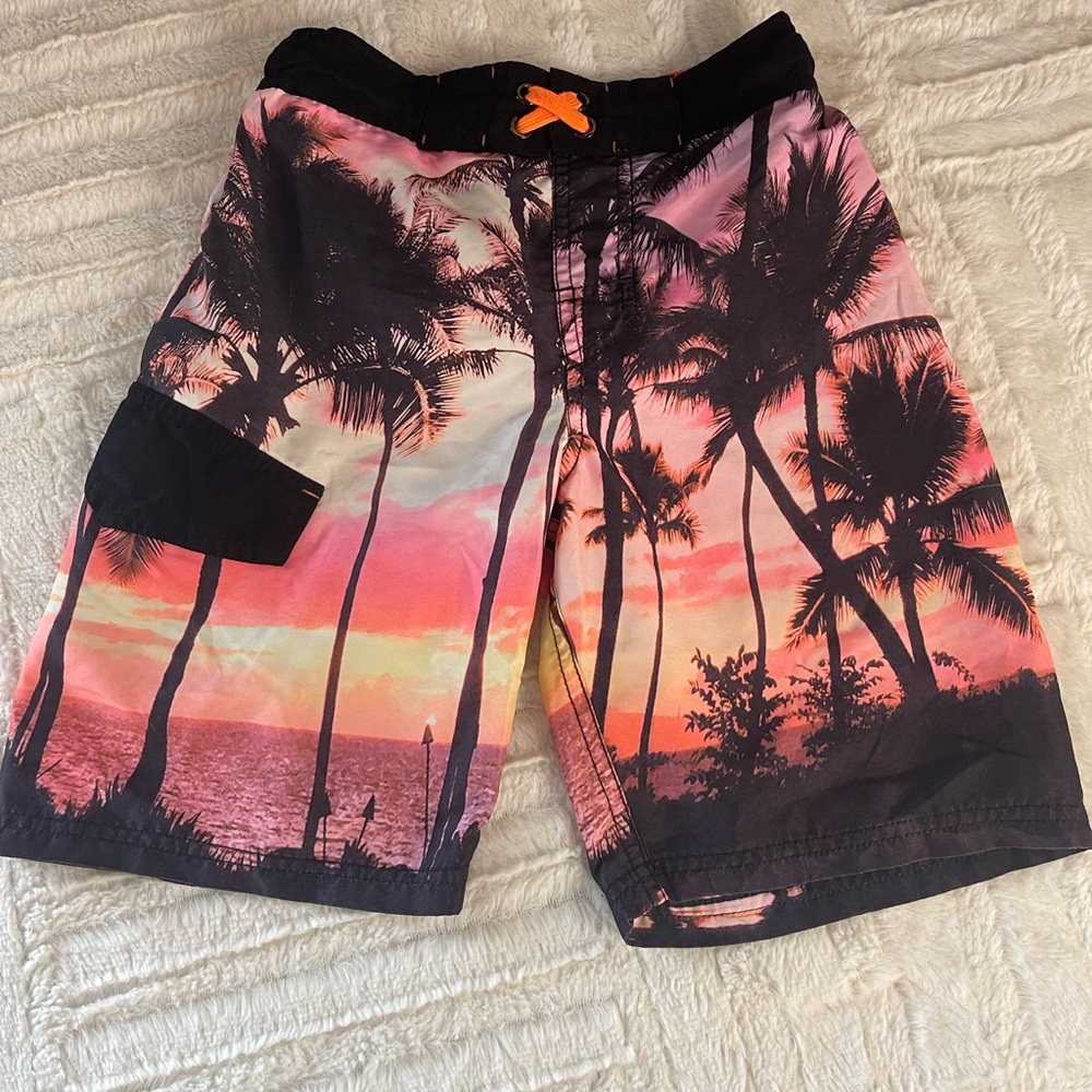 Boys, Medium Cat & Jack Swim Trunks